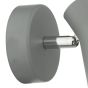 Diza Single Wall Spotlight Matt Grey