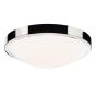 Dover Bathroom Ceiling Light Polished Chrome and Opal IP44