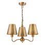Elara 3 Light Pendant Antique Bronze Fitting Only