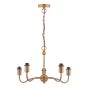 Elara 5 Light Pendant Antique Bronze Fitting Only