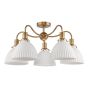 Elara 5 Light Semi-Flush Antique Bronze Fitting Only