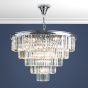 Eulalia 12 Light Chandelier Polished Chrome Crystal