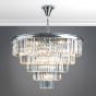 Eulalia 12 Light Chandelier Polished Chrome Crystal