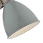 Frederick Single Wall Spotlight Grey & Copper