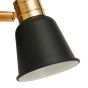 Fry Single Wall Spotlight Black & Rose Gold