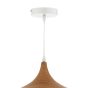 Gaucho 1 Light Pendant White Large