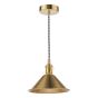 1 Light E14 Suspension Natural Brass