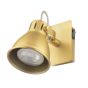 Idaho Single Wall Spotlight Natural Brass