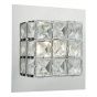 Imogen Wall Light Polished Chrome Glass LED