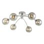 Izzy 6lt Semi Flush Polished Chrome Frame Only