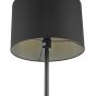 Kelso Black Cotton Drum Shade 38cm