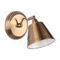 Kempten Single Wall Spotlight Antique Brass