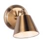 Kempten Single Wall Spotlight Antique Brass