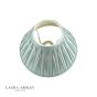 Laura Ashley Fenn Silk Empire Drum Shade Duck Egg 25cm/10 inch