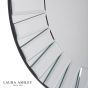 Laura Ashley Capri Small Round Bevelled Mirror 60cm