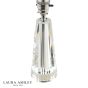 Laura Ashley Blake Small Table Lamp Crystal Polished Chrome Base Only