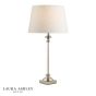 Laura Ashley Winston Table Lamp Antique Chrome & Glass Base Only
