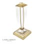 Laura Ashley Carson Medium Table Lamp Antique Brass & Crystal Base Only