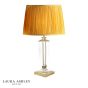 Laura Ashley Carson Medium Table Lamp Antique Brass and Crystal Base Only
