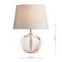 Laura Ashley Lydia Petite Table Lamp Cut Crystal Glass Base Only