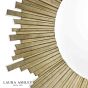 Laura Ashley Lovell Mirror Champagne and Mirror 99cm