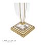 Laura Ashley Carson Large Table Lamp Antique Brass & Crystal Base Only