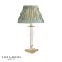 Laura Ashley Carson Large Table Lamp Antique Brass and Crystal Base Only