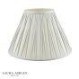 Laura Ashley Fenn Silver 100% Silk Empire Shade 25.5cm