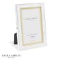 Laura Ashley Mother Of Pearl Photo Frame Polished Silver