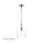Laura Ashley Ockley Pendant Polished Chrome & Glass