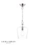 Laura Ashley Ockley Pendant Polished Chrome and Glass