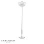 Laura Ashley Vienna 3 Light Floor Lamp Polished Chrome and Crystal