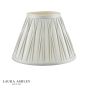 Laura Ashley Fenn Silver 100% Silk Empire Shade 20cm