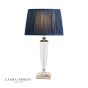 Laura Ashley Carson Large Table Lamp Polished Nickel & Crystal Base Only