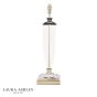 Laura Ashley Carson Large Table Lamp Polished Nickel and Crystal Base Only