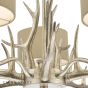 Laura Ashley Mulroy 5 Light Armed Pendant Champagne With Shade