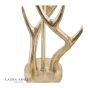 Laura Ashley Mulroy Antler Table Lamp Champagne Base Only