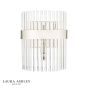 Laura Ashley Alexa Wall Light Glass and Polished Nickel