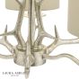 Laura Ashley Mulroy 3 Light Armed Pendant Champagne With Shade