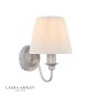 Laura Ashley Ellis Wall Light Grey With Shade