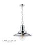 Laura Ashley Corbridge Pendant Polished Chrome