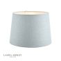 Laura Ashley Bacall Linen Empire Drum Shade Duck Egg Blue 35cm/14 inch