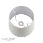 Laura Ashley Bacall Linen Empire Drum Shade Silver 35cm/14 inch