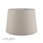 Laura Ashley Bacall Linen Empire Drum Shade Silver 40cm/16 inch