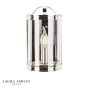 Laura Ashley Harrington Wall Light Polished Nickel and Glass
