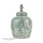 Laura Ashley Elizabeth Ceramic Table Lamp With Bird Print Design Base Only