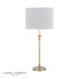 Laura Ashley Highgrove Table Lamp Matt Antique Brass With Shade