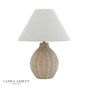 Laura Ashley Small Fernhill Table Lamp Matt Cream With Shade