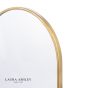 Laura Ashley Roughton Mirror Polished Brass 40 X 29cm