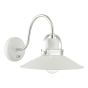 Liden Wall Light White and Polished Chrome